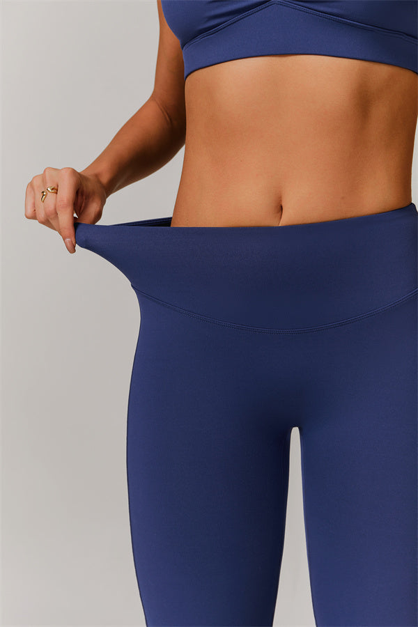 The Delicate Sports Bra Flared Leggings 2-Piece Set