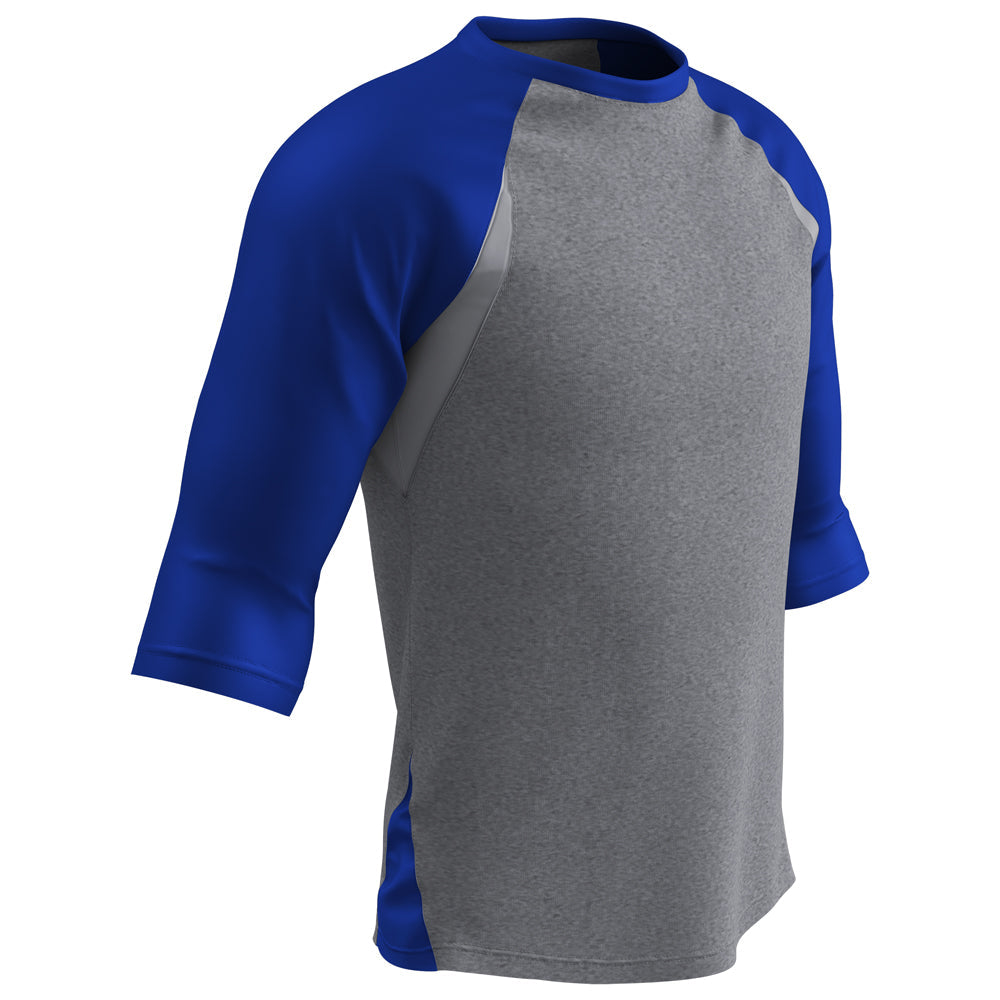 EXTRA INNINGS 3/4 SLEEVE BASEBALL SHIRT