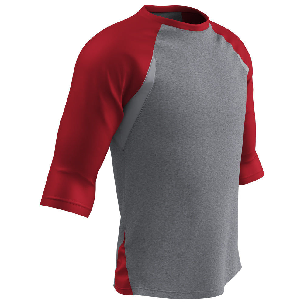EXTRA INNINGS 3/4 SLEEVE BASEBALL SHIRT