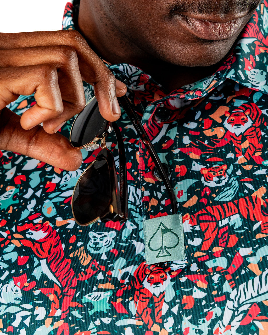 Tiger Shatter Teal