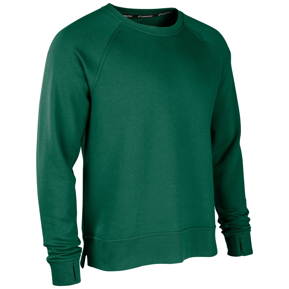VICTORY FLEECE MEN'S SPLIT HEM CREW
