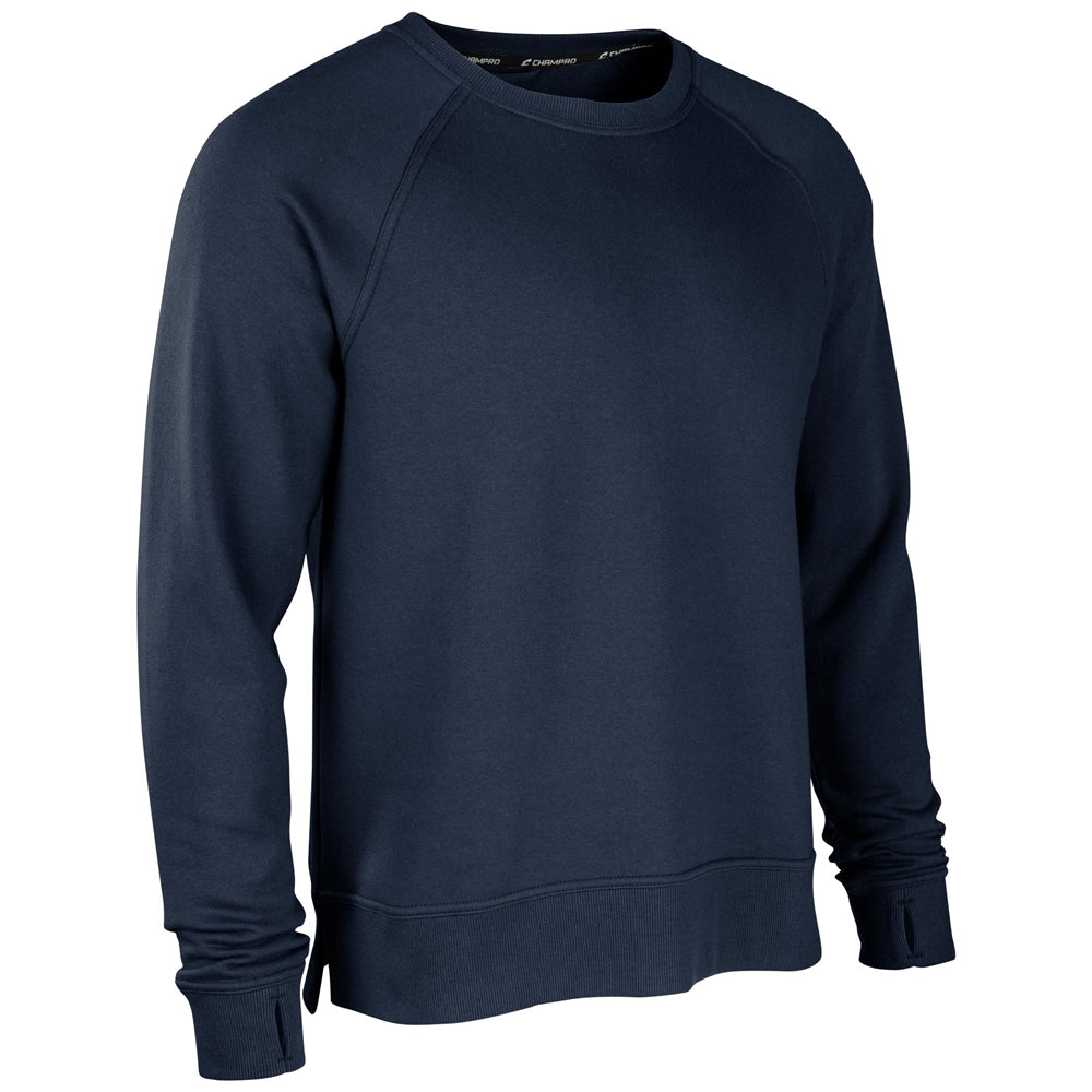 VICTORY FLEECE MEN'S SPLIT HEM CREW