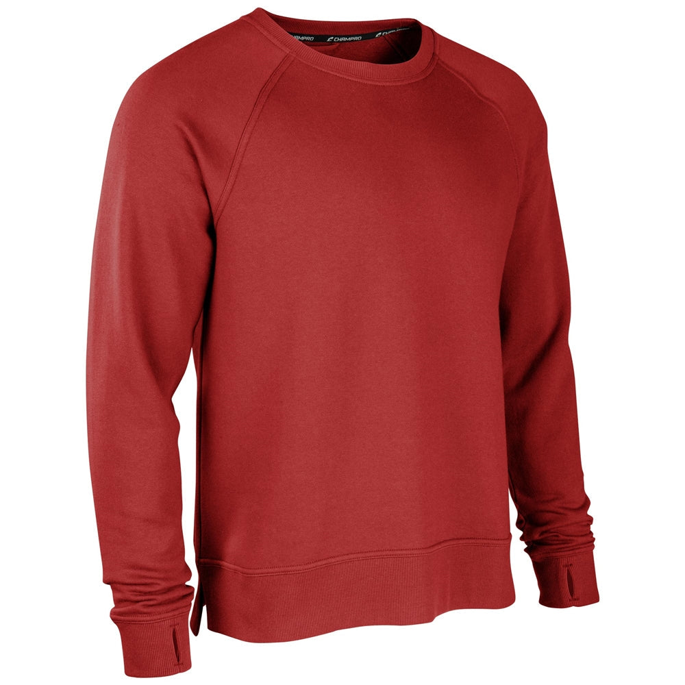VICTORY FLEECE MEN'S SPLIT HEM CREW
