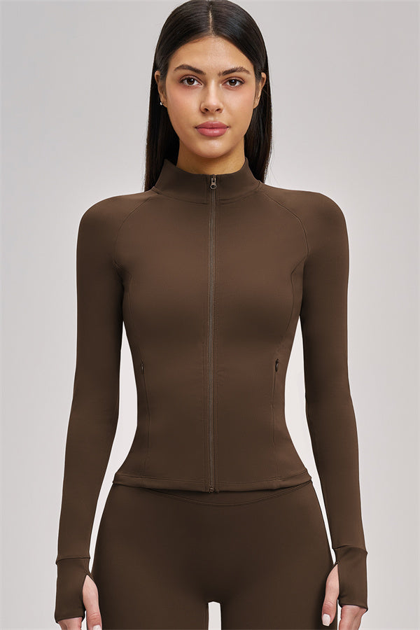 The Swoon Jacket Sports Bra Shorts 3-Piece Set